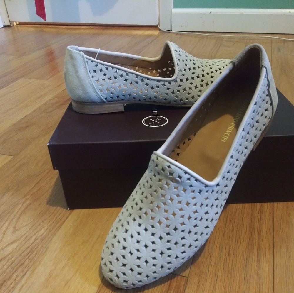 Leonardo Principi loafers, size 9